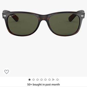 Sale!! New Polarized Ray Bans wayfarer brown sunglasses unisex